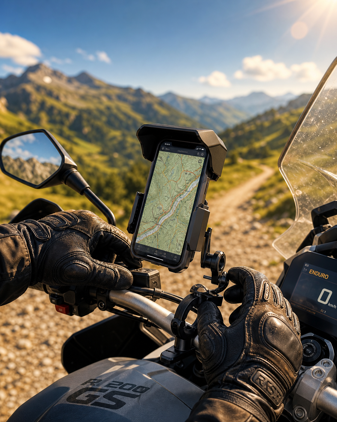 Support Moto Étanche